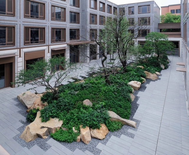 青庐 / 七月合作社 - 建筑图, 景观设计, 庭院